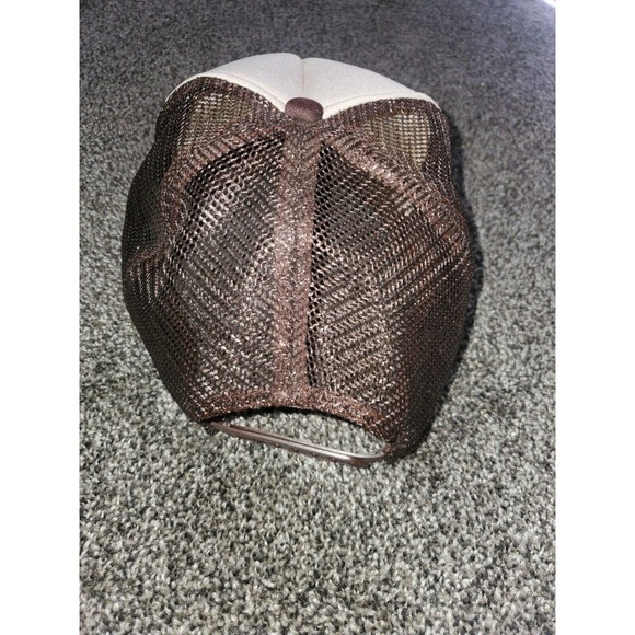 Vintage Otto collection hat cap snap back Whippet dog brown Trucker - Picture 3 of 5